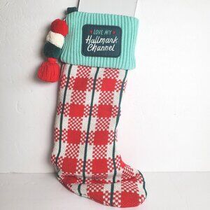 Love My Hallmark Channel Christmas Stocking NEW